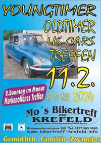 Oldtimer Youngtimer Treffen Krefeld Niederrhein 11.2.2024